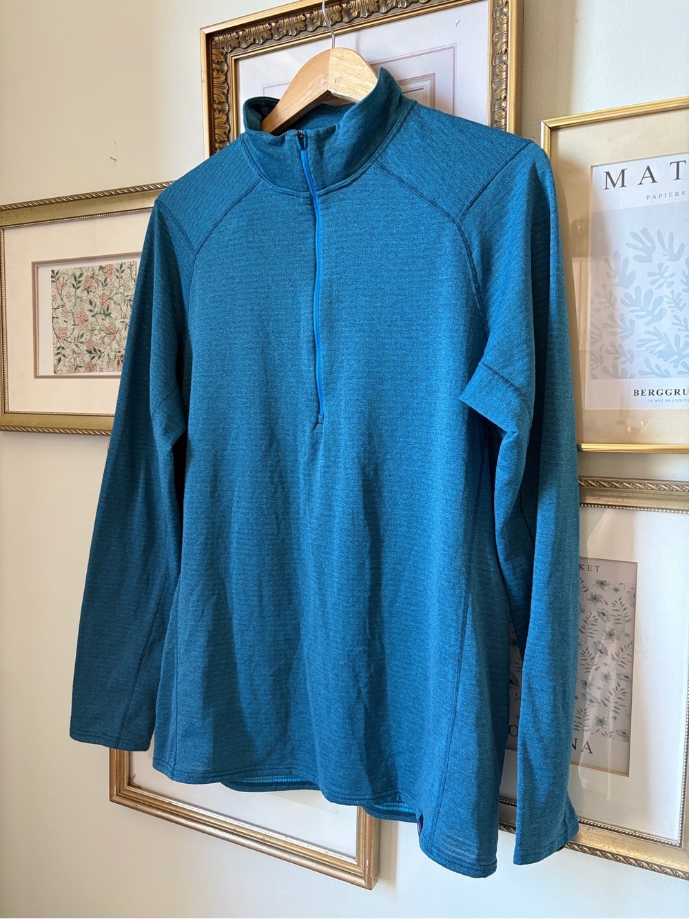Patagonia Men's Capilene Thermal Weight Zip-Neck Long Sleeve Quarter Zip Large - Picture 4 of 9